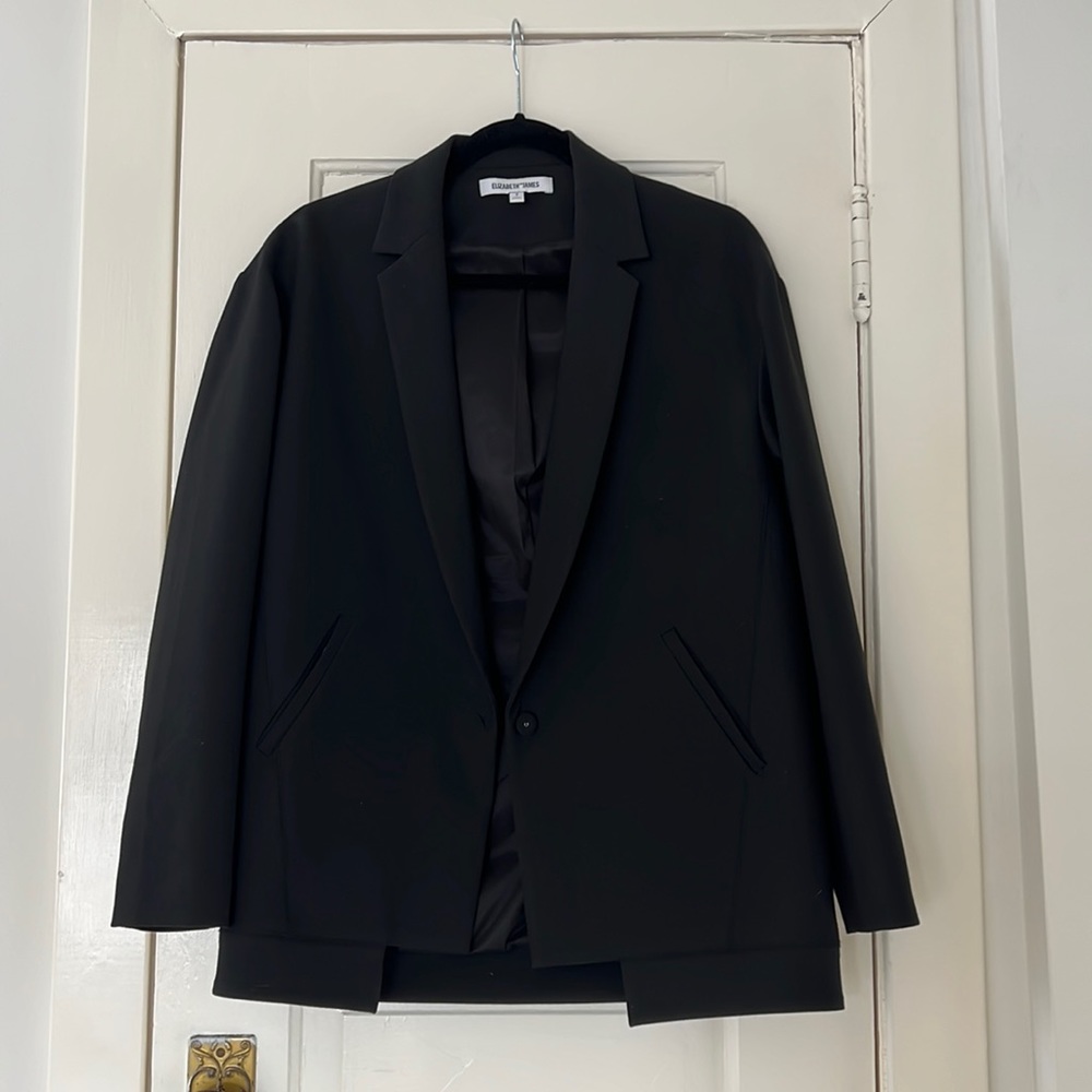 Original Elizabeth and James Sz 2 Oversized Blazer